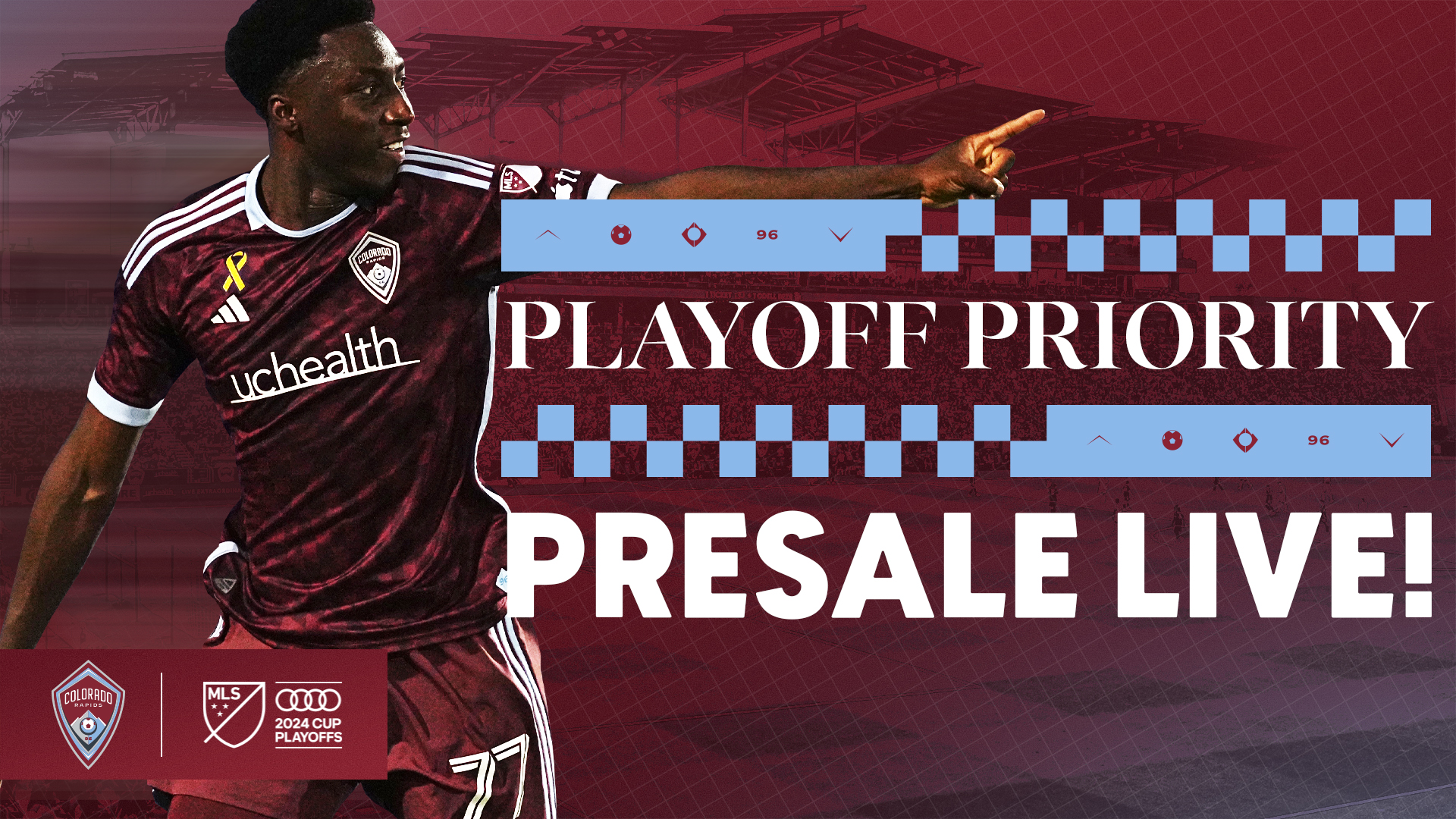 Your Rapids Playoff Presale is Here! 